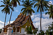 Luang Prabang, Laos  - The Haw Pha Bang the Royal or Palace Chapel is, within the grounds of the Royal Palace Museum. 